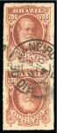 Stamp of Brazil Brazil: 1866-79 Dom Pedro choice assembly comprising 88 stamps