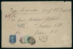 Stamp of Large Lots and Collections Lebanese Foreign Post Office Postal History: The Life-times Collection of a distinguished gentleman