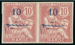Stamp of Colonies françaises » Maroc 1891-1956, Sublime collection dans un album en cuir