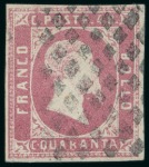 Stamp of Large Lots and Collections Old Italian States: 1850-60 Collection used/unused