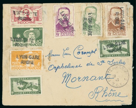Stamp of Colonies françaises » Indochine 1896-1950, Collection joliment montée dans 1 album