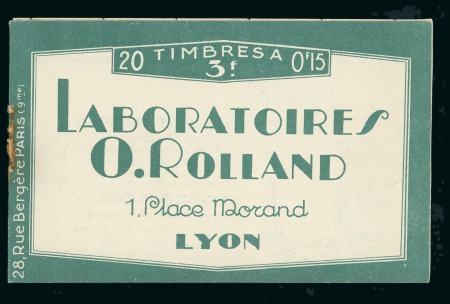 Stamp of France » Collections 1924-1926, Superbe lot de 50 carnets publicitaires