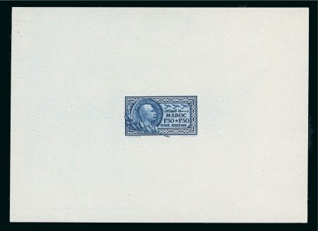 Stamp of Colonies françaises » Maroc 1946-1955, Collection de timbres non dentelés, essais
