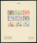 Stamp of Colonies françaises » Maroc 1946-1955, Collection de timbres non dentelés, essais