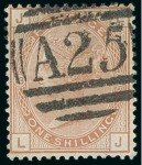 Stamp of Malta 1870-84, Selection of Malta cancels on 60+ GB stamps