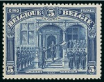 Stamp of Large Lots and Collections Belgium: 1849-1969; Collection of Europe in 4 stockbooks with most value in the semi-modern Belgium