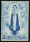 Stamp of Large Lots and Collections Belgium: 1849-1969; Collection of Europe in 4 stockbooks with most value in the semi-modern Belgium