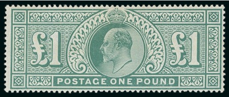 Stamp of Large Lots and Collections Great Britain: 1883-1929, Selection of 8 high values