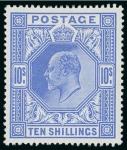 Stamp of Large Lots and Collections Great Britain: 1883-1929, Selection of 8 high values