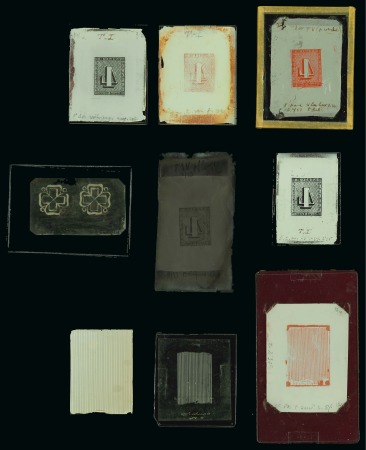 Stamp of Switzerland / Schweiz » Kantonalmarken DAS EINMALIGE JEAN DE SPERATI FÄLSCHUNGS-ARCHIV SCHWEIZ