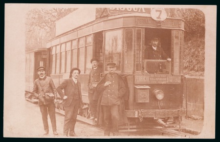 Stamp of France » Cartes Postales CPA: Les transports en communs - Lyon, Collection d'exposition