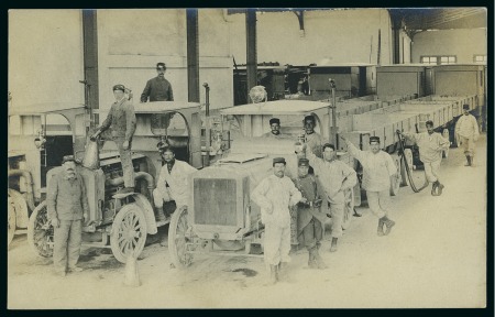 Stamp of France » Cartes Postales CPA: La train Renard, Collection d'exposition en 1