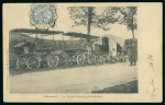 Stamp of France » Cartes Postales CPA: La train Renard, Collection d'exposition en 1