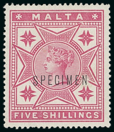 Stamp of Malta 1886-1960, Assortment of SPECIMENS (45)