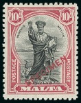 Stamp of Malta 1886-1960, Assortment of SPECIMENS (45)