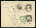 Stamp of Large Lots and Collections India: 1900s-1940s, Group of 60+ covers and cards