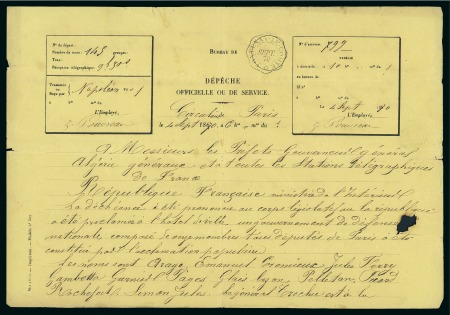 Stamp of France » Collections 1615-1891, Lot de plus d‘une cinquantaine de documents