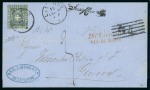 Stamp of Large Lots and Collections Italy: 1860-67 Group of 7 underpaid covers with different "Insufficente" hs