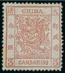 Stamp of Large Lots and Collections China: 1878-1949, Mint collection of China in a printed album and a stockbook, starting with Large Dragons set