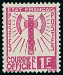 Stamp of France » Collections 1900-1999, Collection de timbres très avancée majoritairement