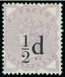 Stamp of Great Britain » 1855-1900 Surface Printed » 1880-81 Provisional Issue and 1881 1d Lilac ½d. to 1/-, the Temporary Unified Series Essays (Set