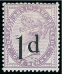 Stamp of Great Britain » 1855-1900 Surface Printed » 1880-81 Provisional Issue and 1881 1d Lilac ½d. to 1/-, the Temporary Unified Series Essays (Set