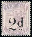 Stamp of Great Britain » 1855-1900 Surface Printed » 1880-81 Provisional Issue and 1881 1d Lilac ½d. to 1/-, the Temporary Unified Series Essays (Set