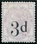 Stamp of Great Britain » 1855-1900 Surface Printed » 1880-81 Provisional Issue and 1881 1d Lilac ½d. to 1/-, the Temporary Unified Series Essays (Set