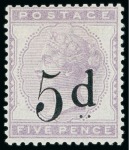 Stamp of Great Britain » 1855-1900 Surface Printed » 1880-81 Provisional Issue and 1881 1d Lilac ½d. to 1/-, the Temporary Unified Series Essays (Set