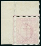 Stamp of Great Britain » King Edward VII » 1902-10 De La Rue Issues 1902-10 De La Rue 5s deep bright carmine mint n.h. corner marginal exampl