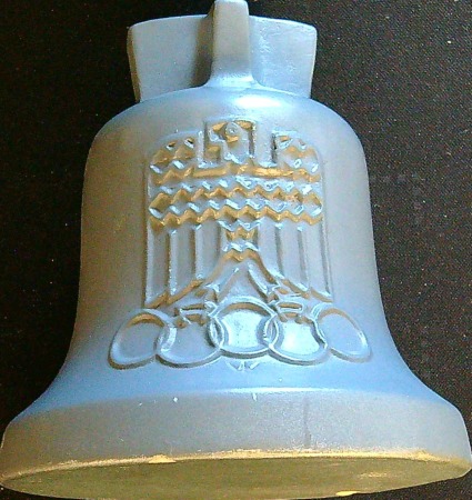 Stamp of Olympics » 1936 Berlin » Other Memorabilia 1936 Berlin ceramic money box in the shape of the Olympic Bell