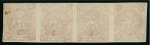 Stamp of Persia » 1868-1879 Nasr ed-Din Shah Lion Issues » 1875-76 Narrow Spacing (SG 14) (Persiphila 10) 4sh. dull red, special print, imperforate unused horizontal