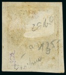 Stamp of Persia » 1868-1879 Nasr ed-Din Shah Lion Issues » 1878-79 Five Kran Stamps (SG 40-43) (Persiphila 30-37) 1878-79 5kr. gold (shade), used with central ZENDJAN