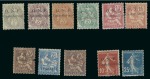 Stamp of Colonies françaises » Castellorizo (Occupation française) 1920, Timbres Y&T n°14/20, 28 et 31 en neuf ** et