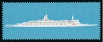 Stamp of Great Britain » Queen Elizabeth II 969 5d. British Ships R.M.S. Queen Elizabeth II, variety black (Queens head value hull and inscription) omitted