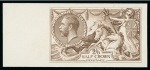 Stamp of Great Britain » King George V » 1913-19 Seahorse Issues 1926 2/6d., 5/- and 10/- (Bradbury Wilkinson "Dry"