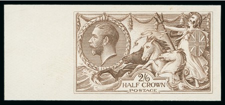Stamp of Great Britain » King George V » 1913-19 Seahorse Issues 1926 2/6d., 5/- and 10/- (Bradbury Wilkinson "Dry"