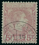 Stamp of Colonies françaises » Monaco 1885-2008, Superbe collection de Monaco presque complète