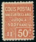 Stamp of France » Collections 1892-1960, Collection des colis postaux de France complète