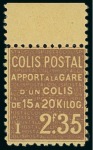Stamp of France » Collections 1892-1960, Collection des colis postaux de France complète