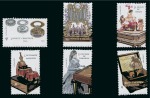 Stamp of France » Émissions à partir de 1900 2015, Série Y&T n°4993/4998 Les boîtes à musique