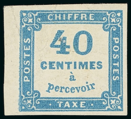 Stamp of France » Timbres-Taxe 1871-1878, Timbres-taxe carré Y&T n°7 neuf sans gomme