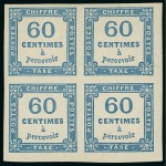 Stamp of France » Timbres-Taxe 1871-1878, Timbres-taxe carré Y&T n°7 neuf sans gomme