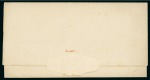Stamp of Brazil 1855 Entire letter from DOM PEDRO to Rome, with his signature
