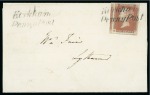Stamp of Great Britain » 1841 1d Red Kirkham: 1841 1d Red pl.22 JG, fine to enormous margins,