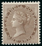 Stamp of India » 1855-1946 De La Rue and later Crown Colony Issues 1865-73 Wmk Elephant's Head Issue mint selection