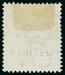 Stamp of Malta 1885-90 2d, 2 1/2d, 4d and 1s with "SPECIMEN" overprints