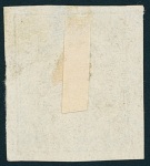 Stamp of Persia » 1868-1879 Nasr ed-Din Shah Lion Issues » 1875 Wide Spacing (SG 5-13) (Persiphila 5-9) 1sh. black, type A, imperforate unused, two mint singles,