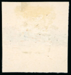 Stamp of India » 1854 Lithographs Spence 55: 4a red and blue on medium white wove paper, pos.4 and pos.7 singles