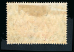 Stamp of Cameroon 1915 C.E.F. issue, attractive mint & used collection in a small stockbook, incl. two important varieties